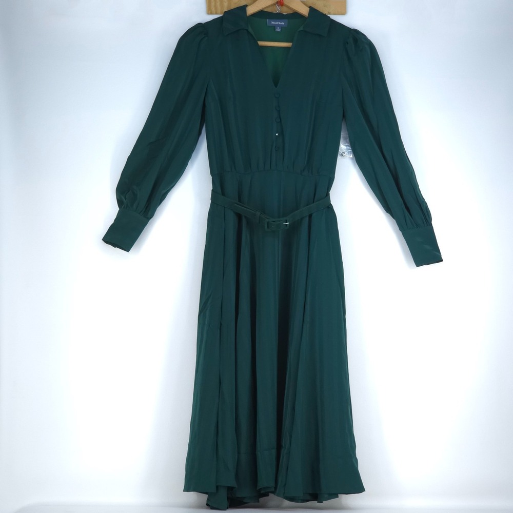 ModCloth Classy Announcement Maxi Dress Women's 2 Minimalist Date Night Romance